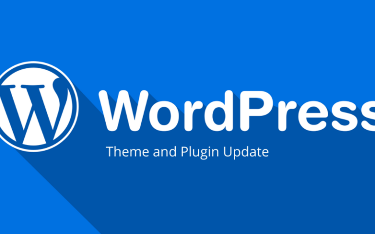WordPress theme and plugin update