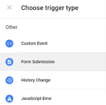 Google Tag Manager Triggers
